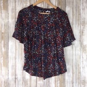 NWT Gap Floral Blouse